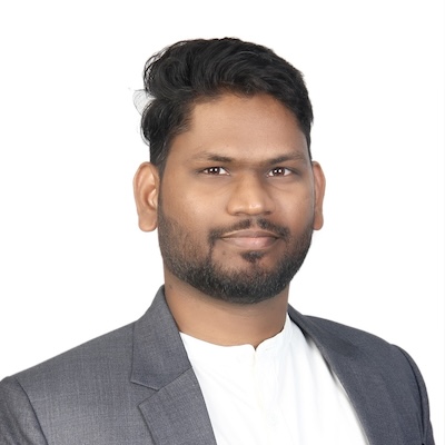 Profile picture of Adrián Moreno Peña (@zetxek), smiling over a petroleum color background